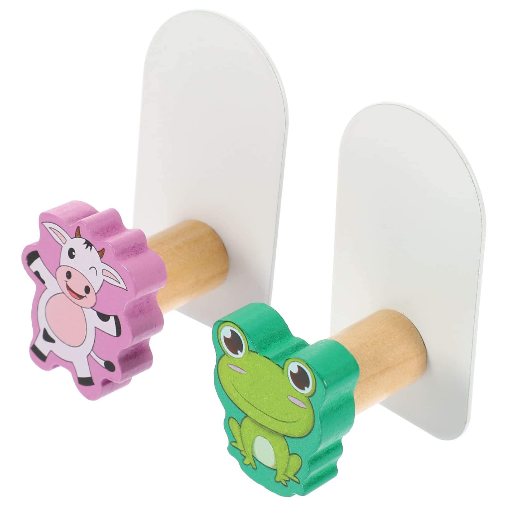 ABOOFAN 10piezas Ganchos Adhesivos De Animales Para Pared De Decoración Infantil Perfectos Para Colgar Toallas Sombreros y Ropa Dormitorios y Entradas