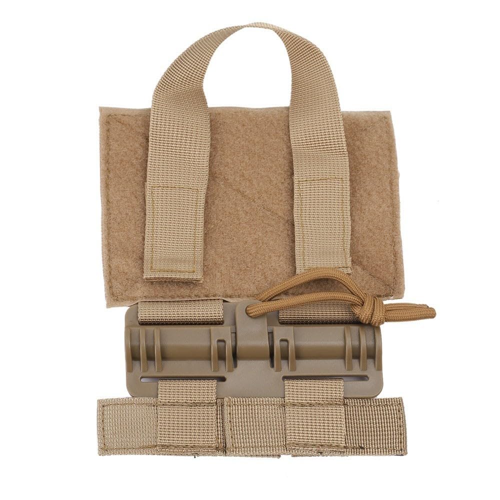 MiOYOOW Sgancio Rapido per Gilet, Set di Fibbie per Rimozione di Gilet 1000D Molle con Chiusura a Gancio e Anello per JPC NCPC