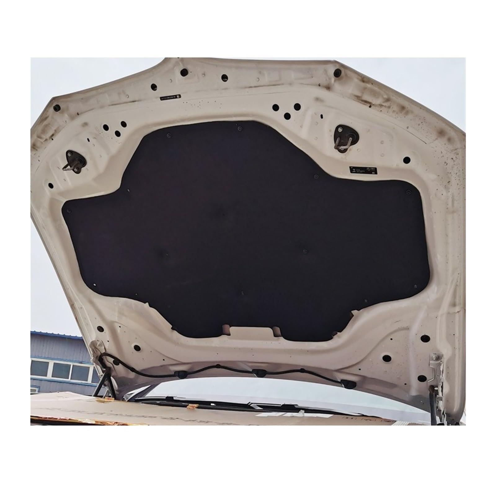 Dlkaddkgf B Pet Car Front Hood Engine Firewall Mat Pad Cover Deadener Heat Sound Noise Insulation Cotton Compatible For Bmw X3 G01 X4 G02 2018-2021