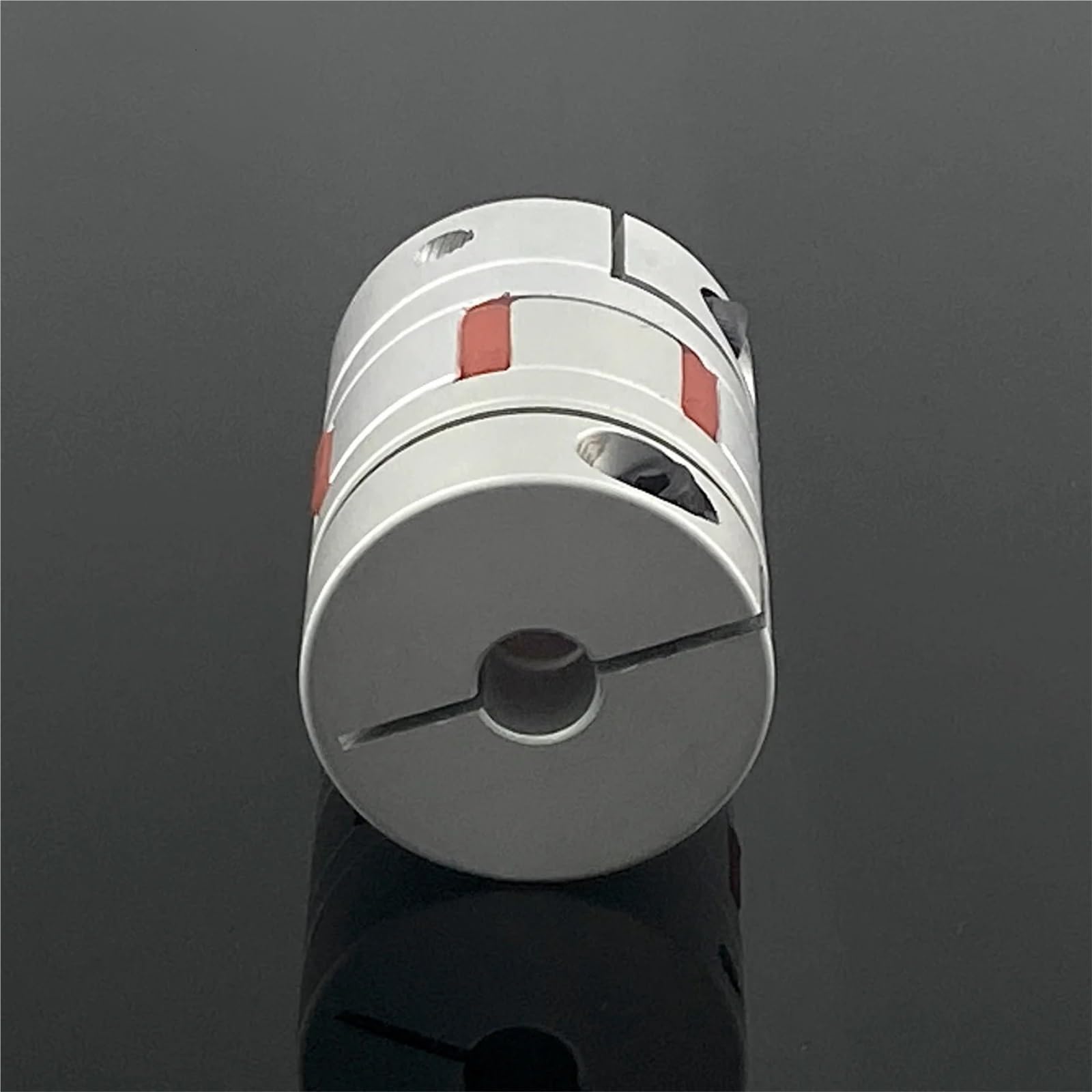 Acoplamiento elástico Flexible, Acoplador de Abrazadera Flexible Ciruela Serie LM, tamaño Eje D55L78, Acoplamiento mandíbula CNC, 10/12/14/16/18/20/22/24/25mm, 1 Uds(16X25)