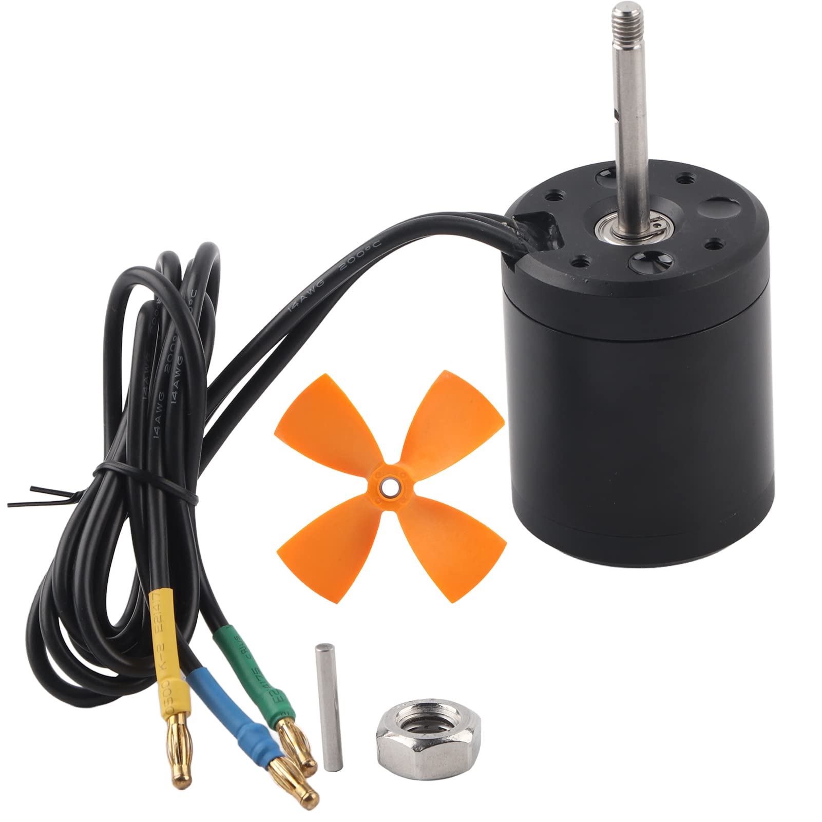 Hyuduo 5062 Wasserdichtes Motor, Wasserdichtem Motor, Arbeitet Lange in Meerwasser, Stabil und Langlebig für Lange Zeit, Japanische Importierte Siliziumstahlplatte +