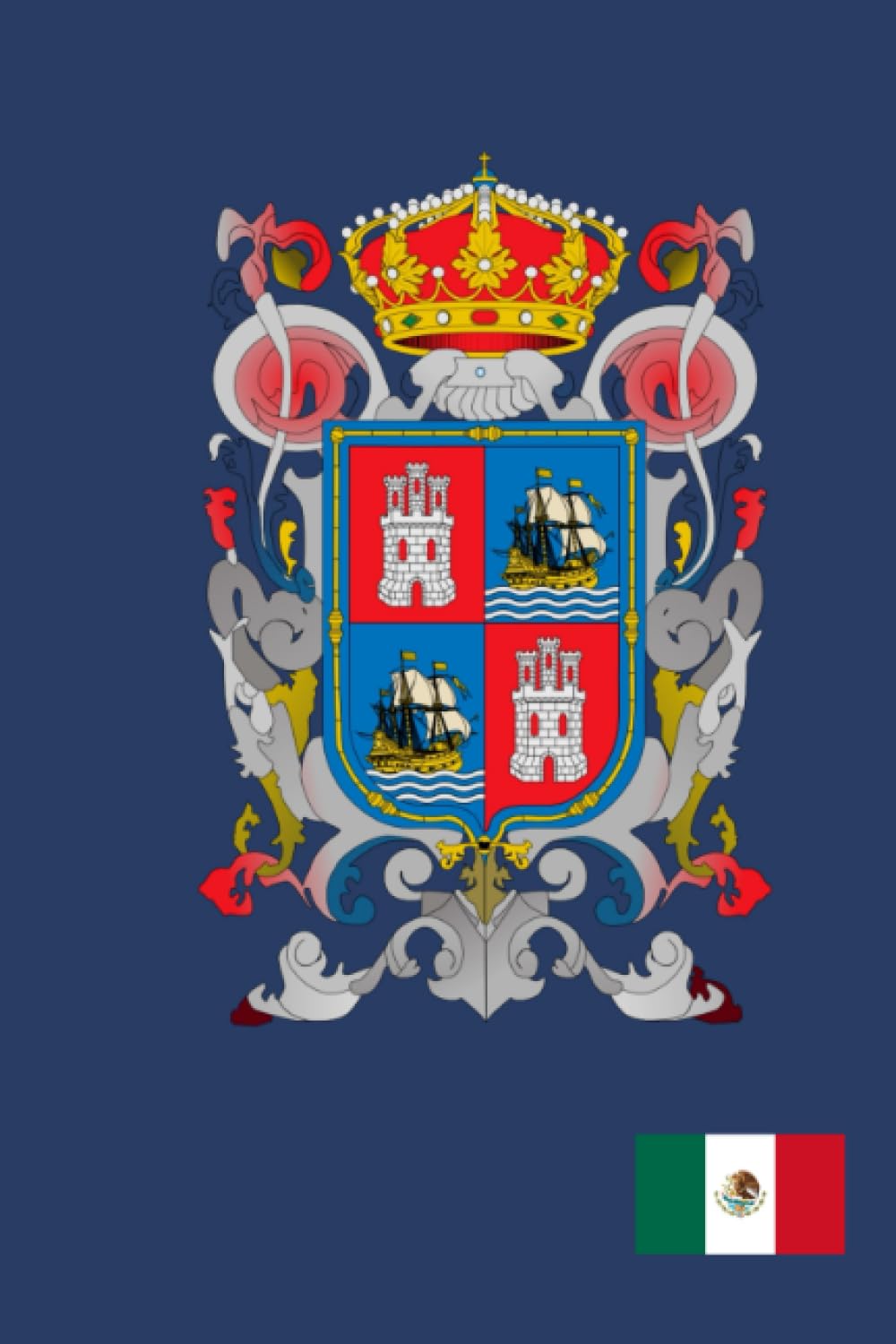 ¡Viva México! - Bloc de notas de Campeche - Diario para dibujar y escribir - Campeche Journal: 150 páginas - 150 Pages