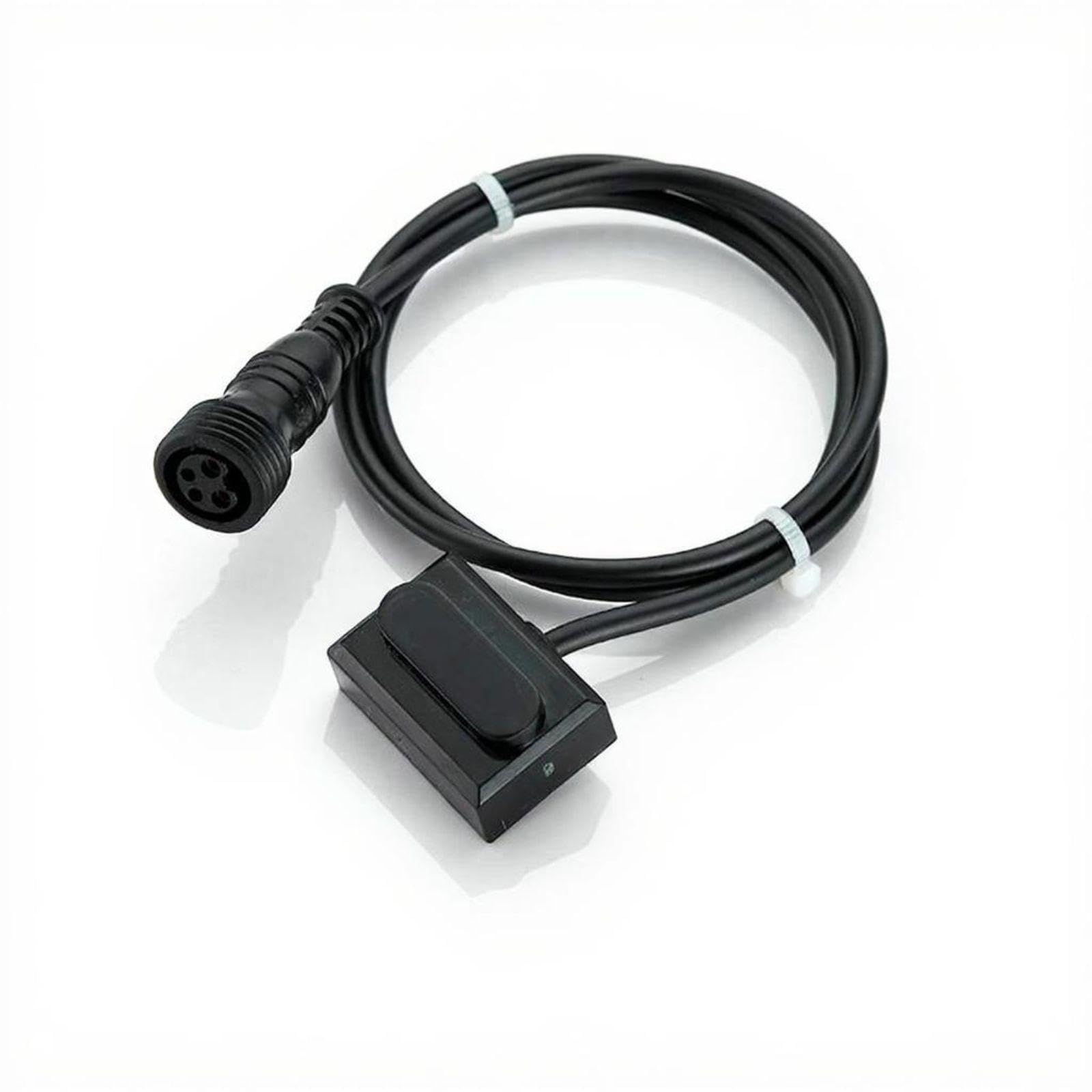 Touchless Automatic Detector Faucet Controller Bathroom Sink Hot & Cold Mixing Black 10x29cm Horizontal-image-16