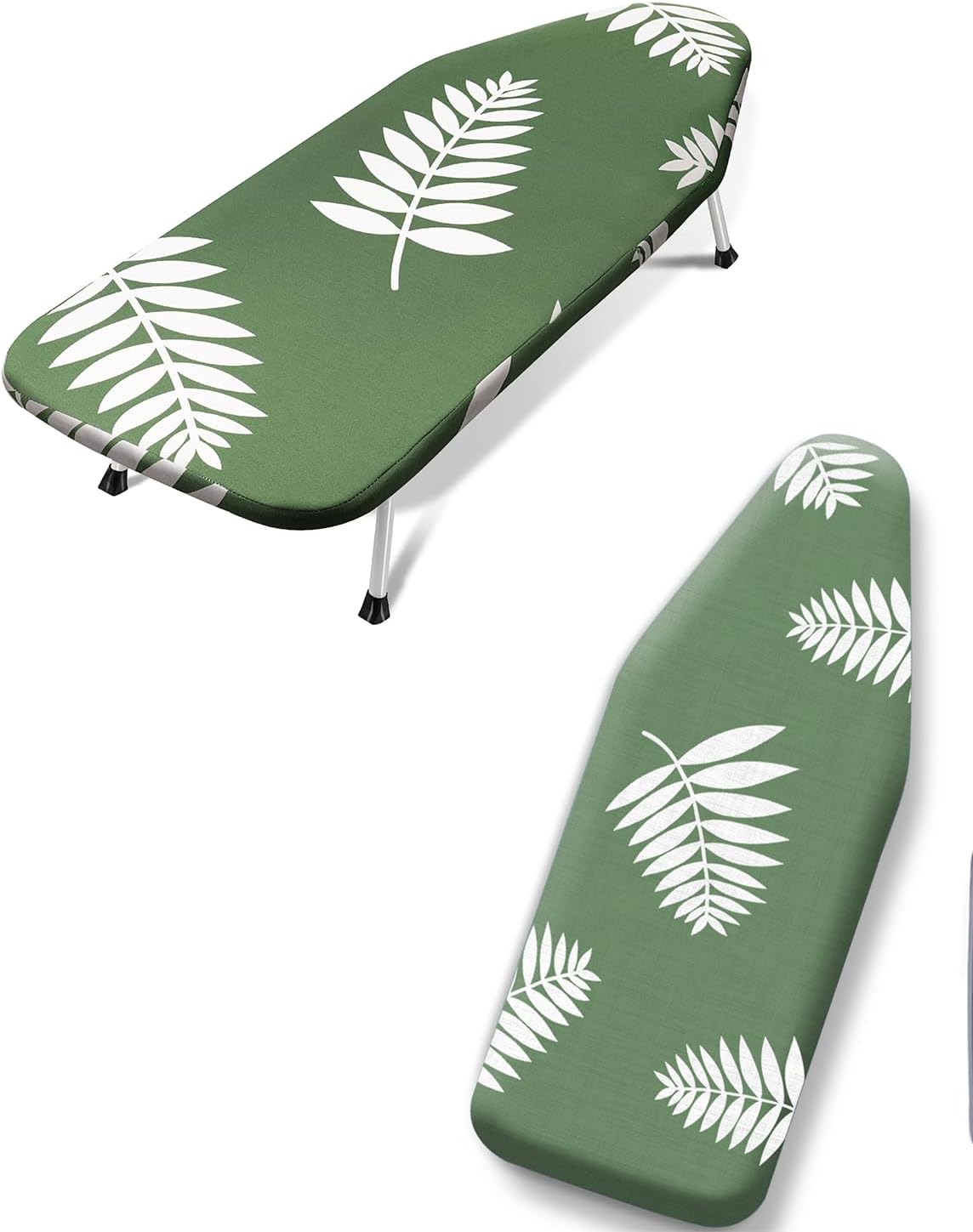 SheeChung 12.5"x32" Small Ironing Board Cover and Tabletop Ironing Board 12"x32"