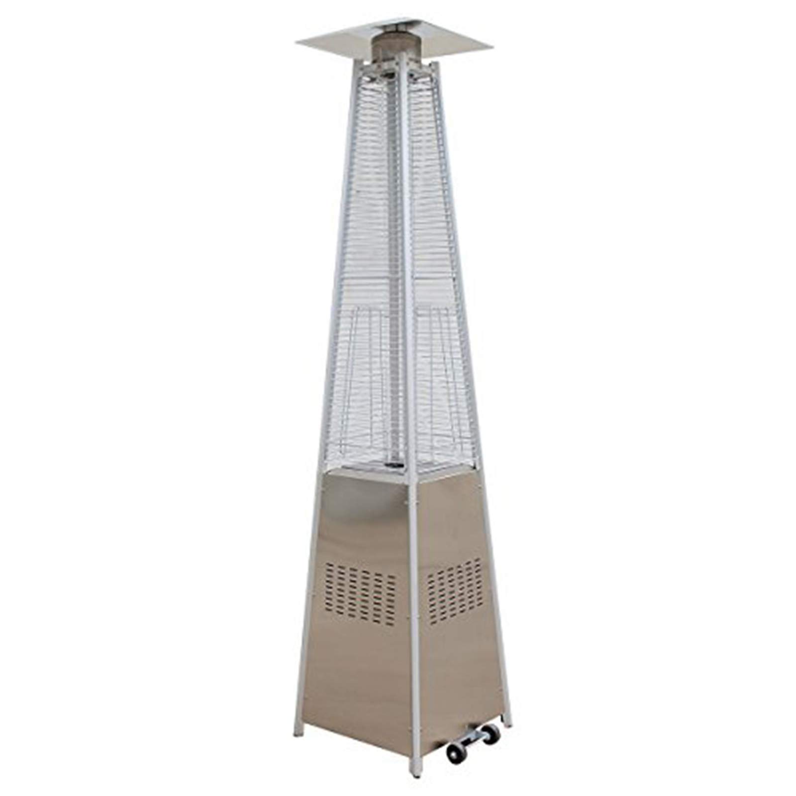 Buy 9,500BTU Pyramid Patio Heater, Outdoor Floorstanding Table Top