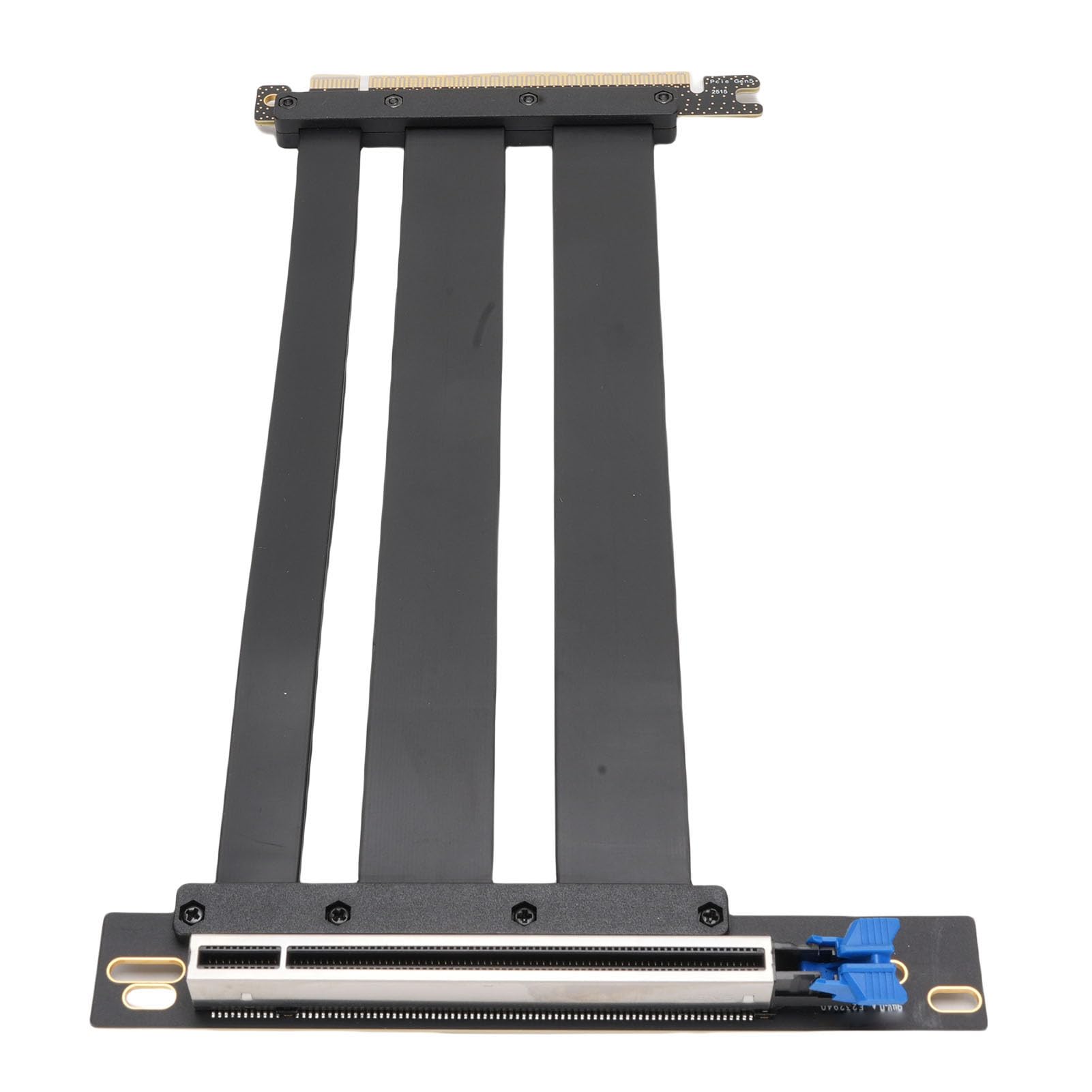 Asixxsix Kabel Riser PCIE 5.0 do RTX4090 5090 RX8900 RX Kabel Przedłużający do Karty Graficznej GPU Gen 5, PCI-E 16X 128 GB/s Zgodny z PCIE 4.0, Elastyczne Kable Riser Extender (20 cm)