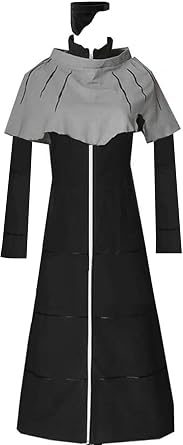 Poetic Walk Anime Mens Uniform Suit Costume Cosplay Halloween Cloak Coat Mask Set Outfit