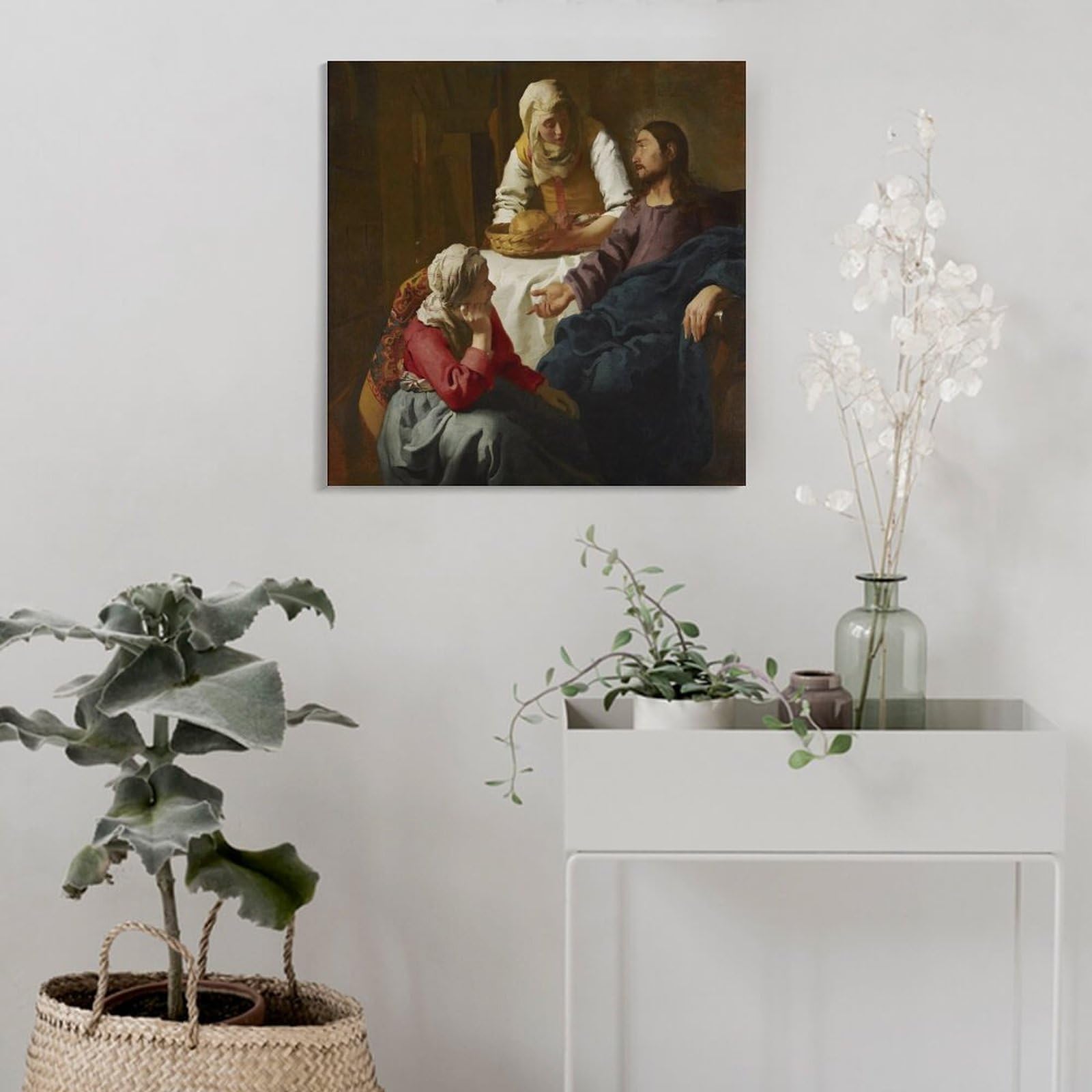 フェルメールの絵画　[マリアとマルタの家のキリスト] マルタとマリアの家のキリスト (フェルメール) - Wikipedia