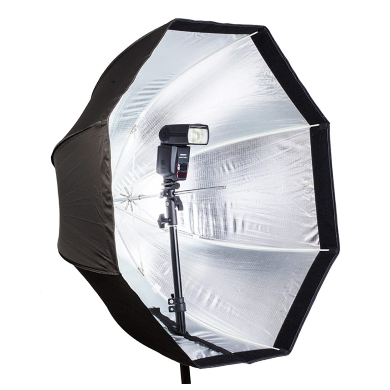 SHINEOFI Ombrello Softbox Ottagonale Professionale per Fotografia Diffusore e Resistente per e Matrimoni All Compatibile con Luci Video e Flash Esterni