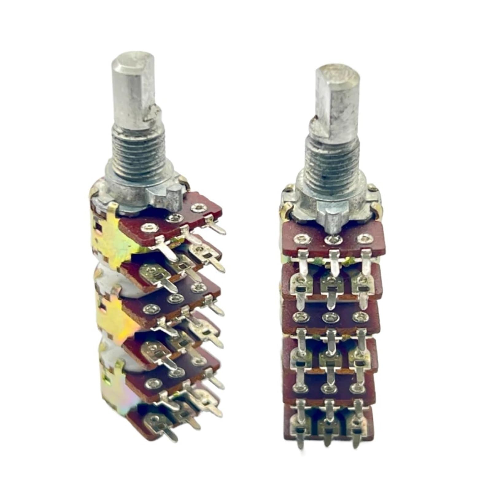 Potentiomètre RK12 A50K x 6 voies longueur axe 15mm solution volume instable