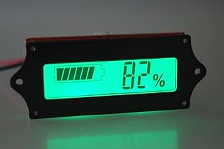 SMAKN LCD Indicator Battery capacity Tester for Li6: 6 pcs lithium batteries Cell-GREEN