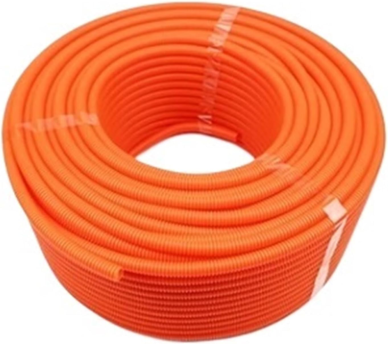 Tubo flessibile corrugato, manicotto protettivo for filettatura filo flessibile in plastica 7,5 mm-34,5 mm, 10 metri.