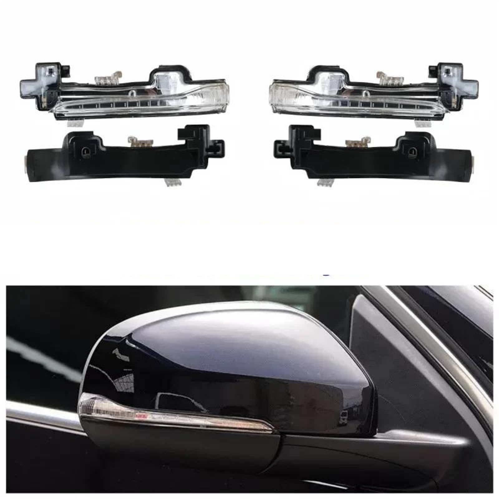 Para Volvo Para S80 S60L 2012-2016 Luz De Espejo De Señal De Giro