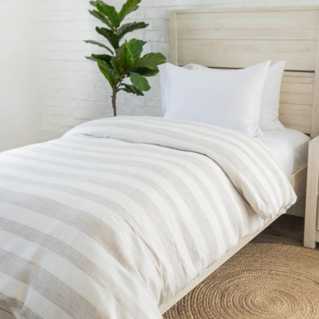 Amazon.com: Beddy's One Piece Zippered Closure Tan and White