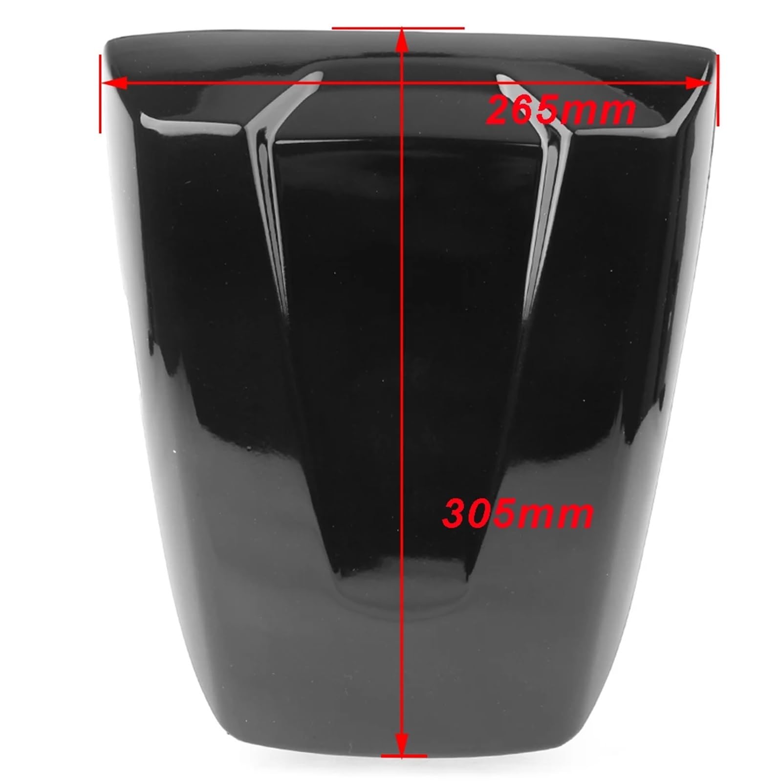 Juego de Carenado Cubierta Trasera del Asiento del Pasajero de Motocicleta, carenado ABS, Compatible con Suzuki SV650 SV1000 2003-2010(Silver)