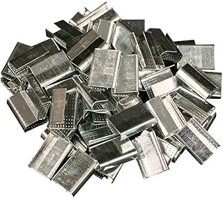 Rubik 2kg Dotted Strapping Seal Metal Buckle for Securing Packaging and Pallet Strapping Banding (Strapping Metal Seals)