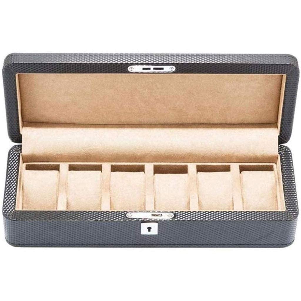 Custodia Viaggio Orologio Custodia Portatile Per Orologio Singolo - Scatola Rotonda Con Cerniera, Antiurto, Per Viaggi E Smartwatch Scatola Orologio - Foto 9