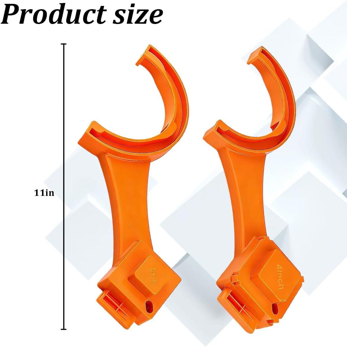 2PCS RV Sewer Hose Wrench, 3" & 4" Multi-Purpose Camper Sewer Hoses Connector Cleanout Removal Wrench for Connecting and Disconnecting Easily, Universal for RV Camper Motorhome