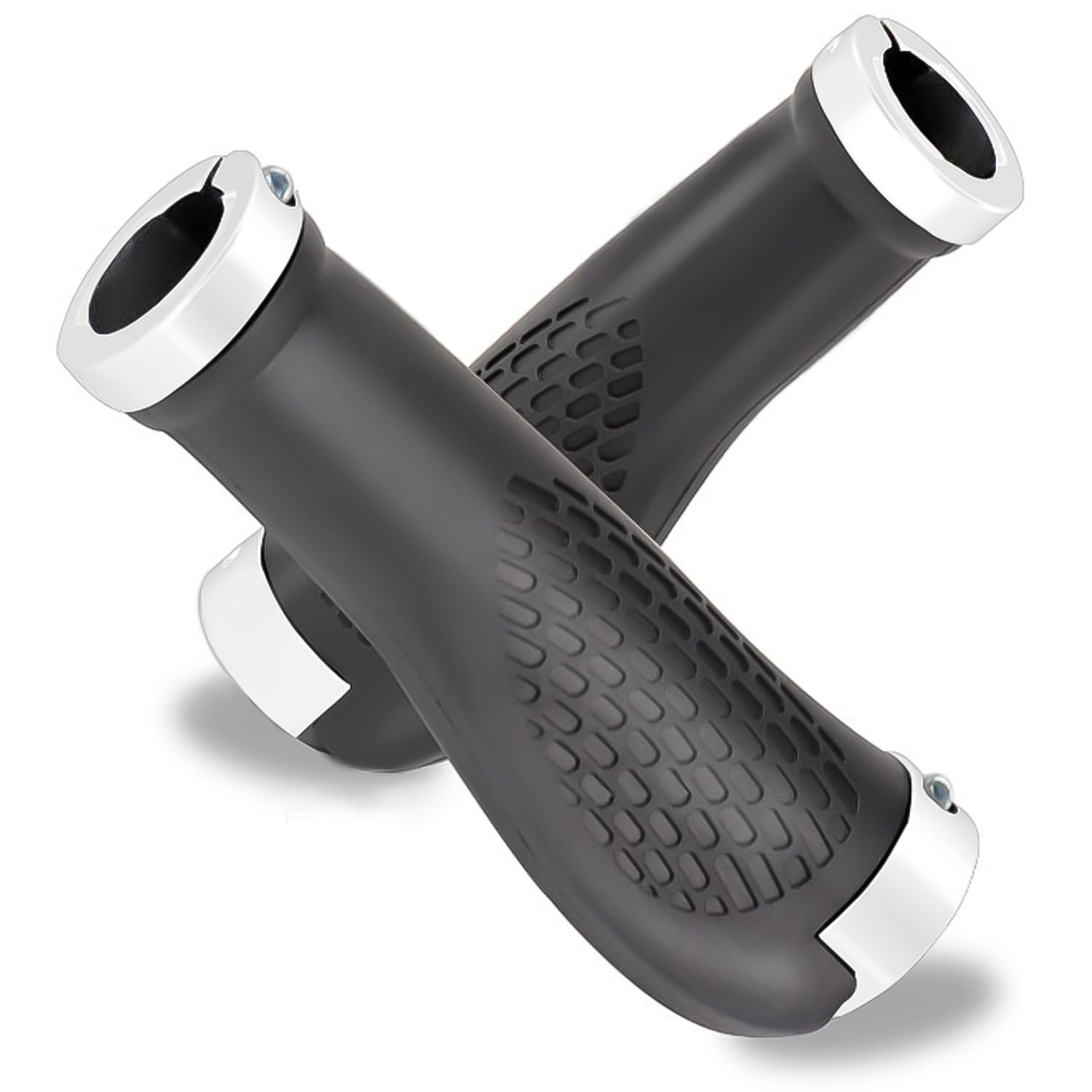 Paio appendici manubrio Mtb Trekking Nere