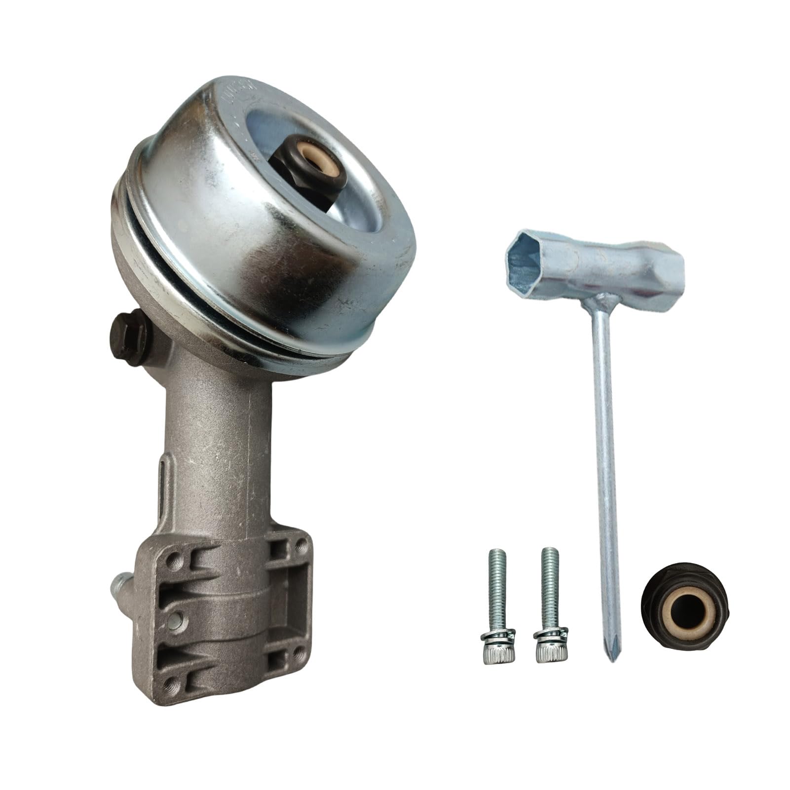 4180 640 0114 - Cabezal de engranaje de repuesto para Stihl FS-KM FS120 FS55 FS56RCE FS85 FS89 FS91R FS70R FS94R FS111R FS131 FS91 FS131R FS240 FS250 FS266 0 Hierba EE Pieza de cortador de cepillo