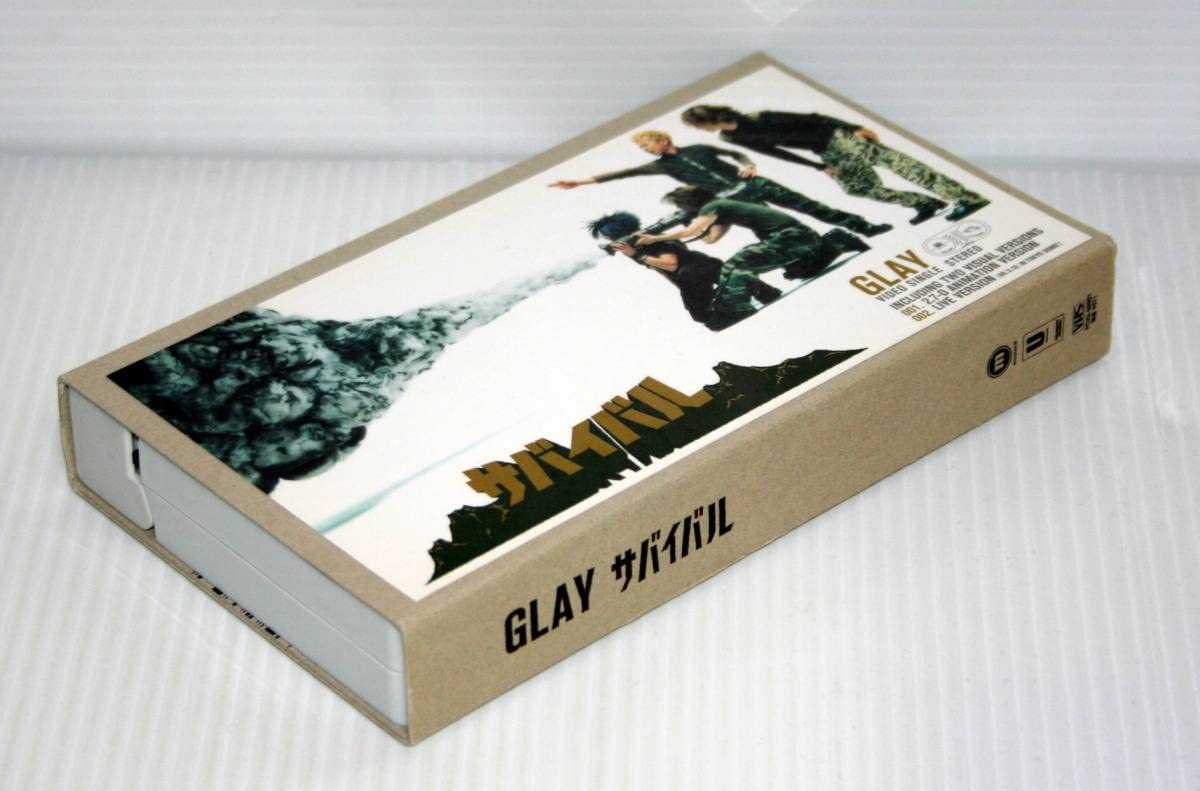 Amazon.co.jp: VHS ビデオテープ 品 GLAY - サバイバル VIDEO SINGLE