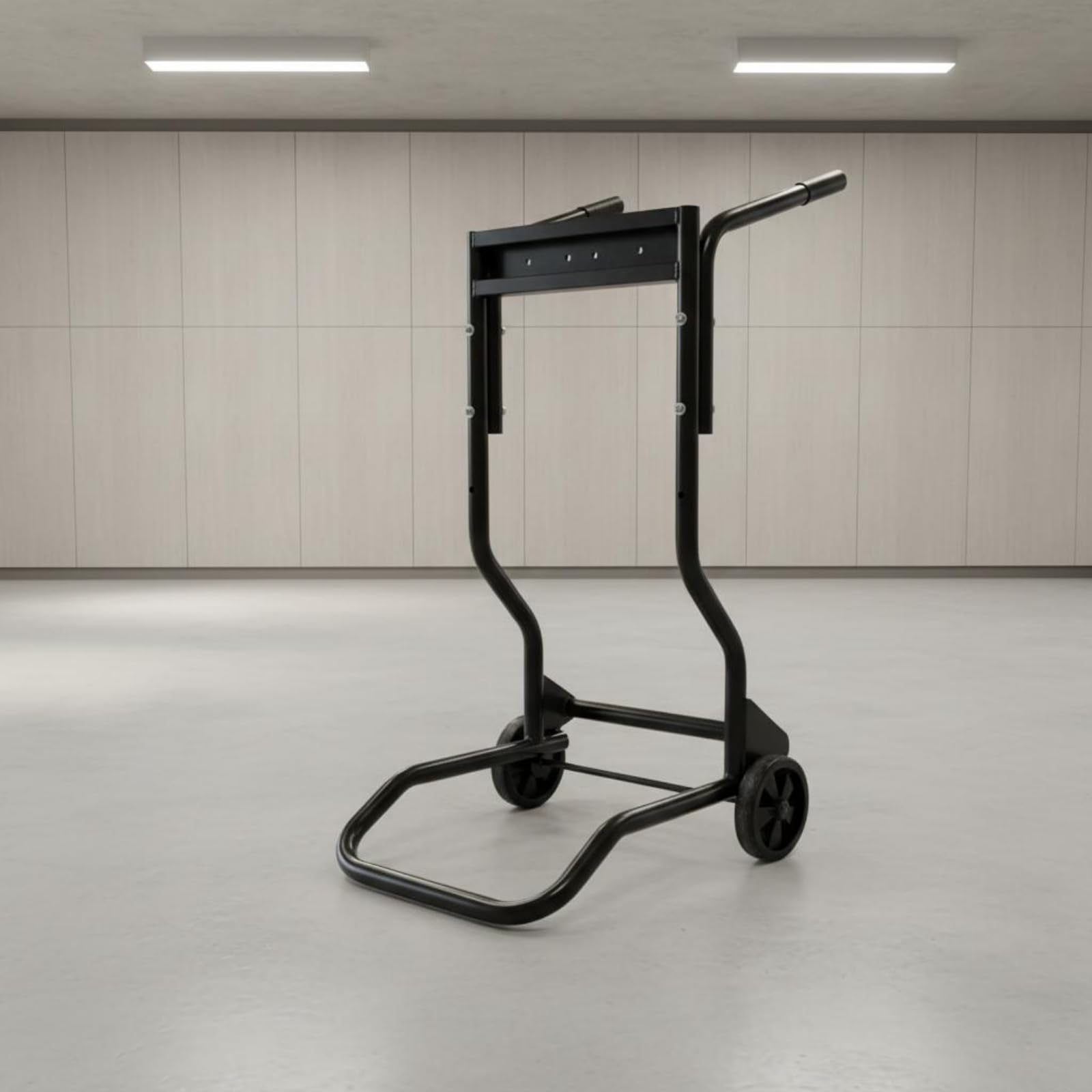 Carrello Portamotore Pieghevole con Ruote Supporto Motore Fuoribordo Display Stand Attrezzatura Nautica per Magazzino , Carrello Fuoribordo Fisso