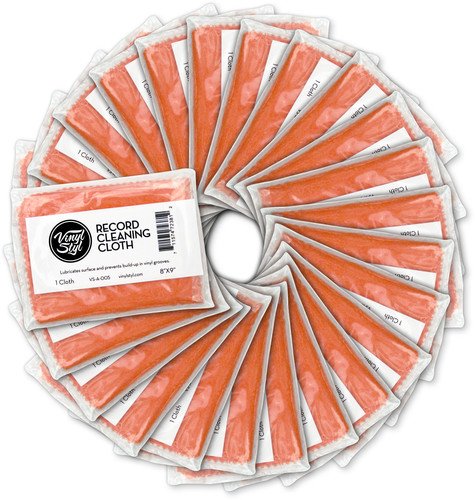 Paño de Limpieza lubricado de Vinilo