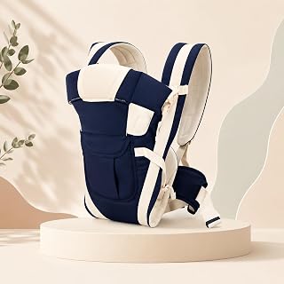 Gyanoraa cute ComfortFit Baby Carrier Bag for Babies 4 to 24 Months | Supports Up to 15kg | 4 Comfortable Carrying Positio... Price In India