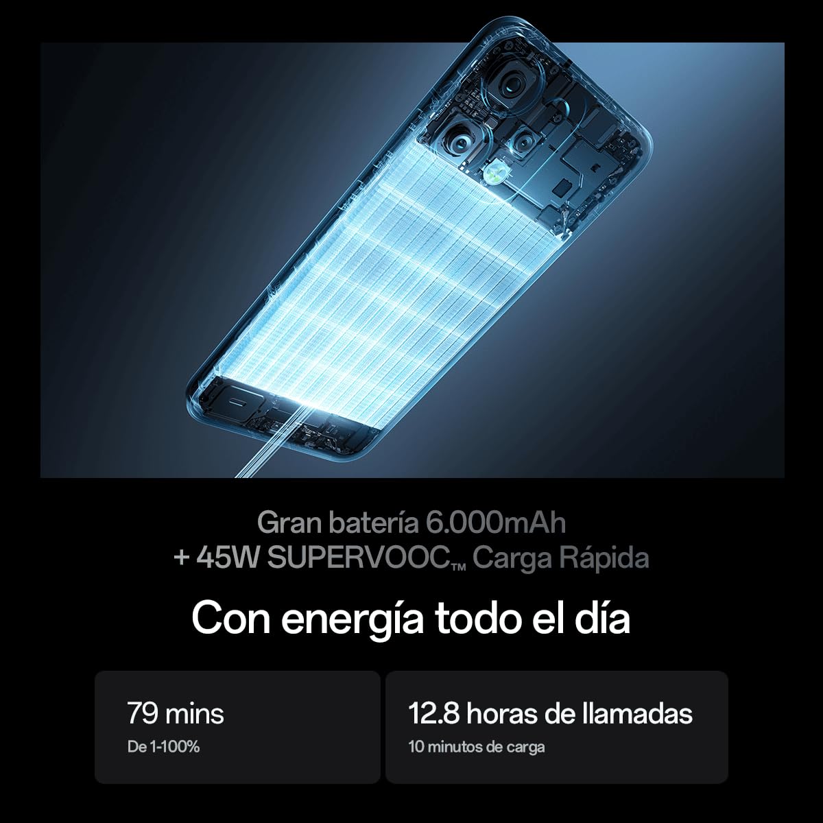 OPPO Reno14 5G – Smartphone Libre con IA, 8GB RAM + 256GB, Cámara Triple 50MP, Batería 6000mAh, Carga Rápida 45W, Pantalla AMOLED 120Hz, IP69, Dual SIM, Android, Versión Española - Luminous Green