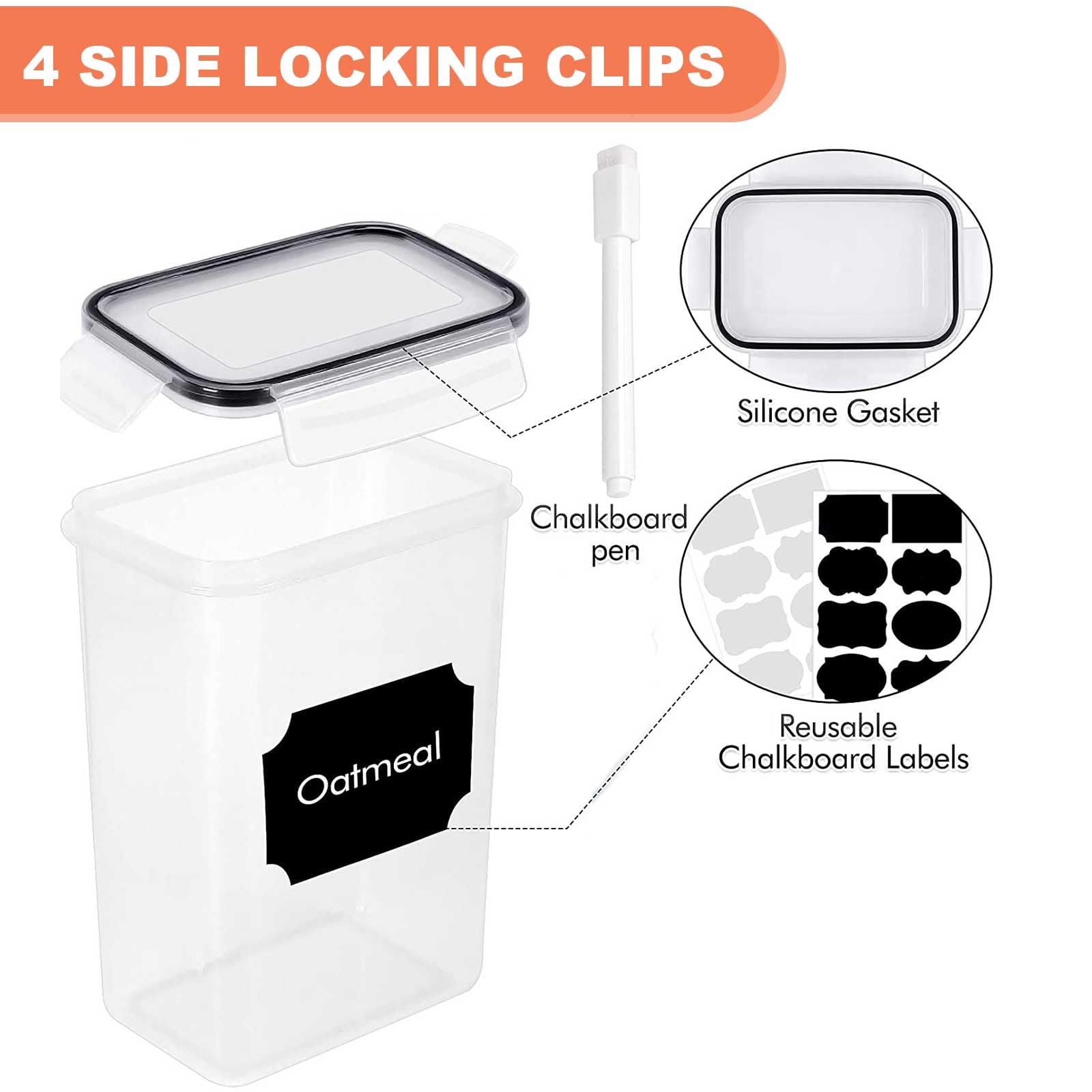 12 Vasetti Hermetici 120ML Per Alimenti - Con Scala, Ideali Per Salse E Spezie - Foto 10