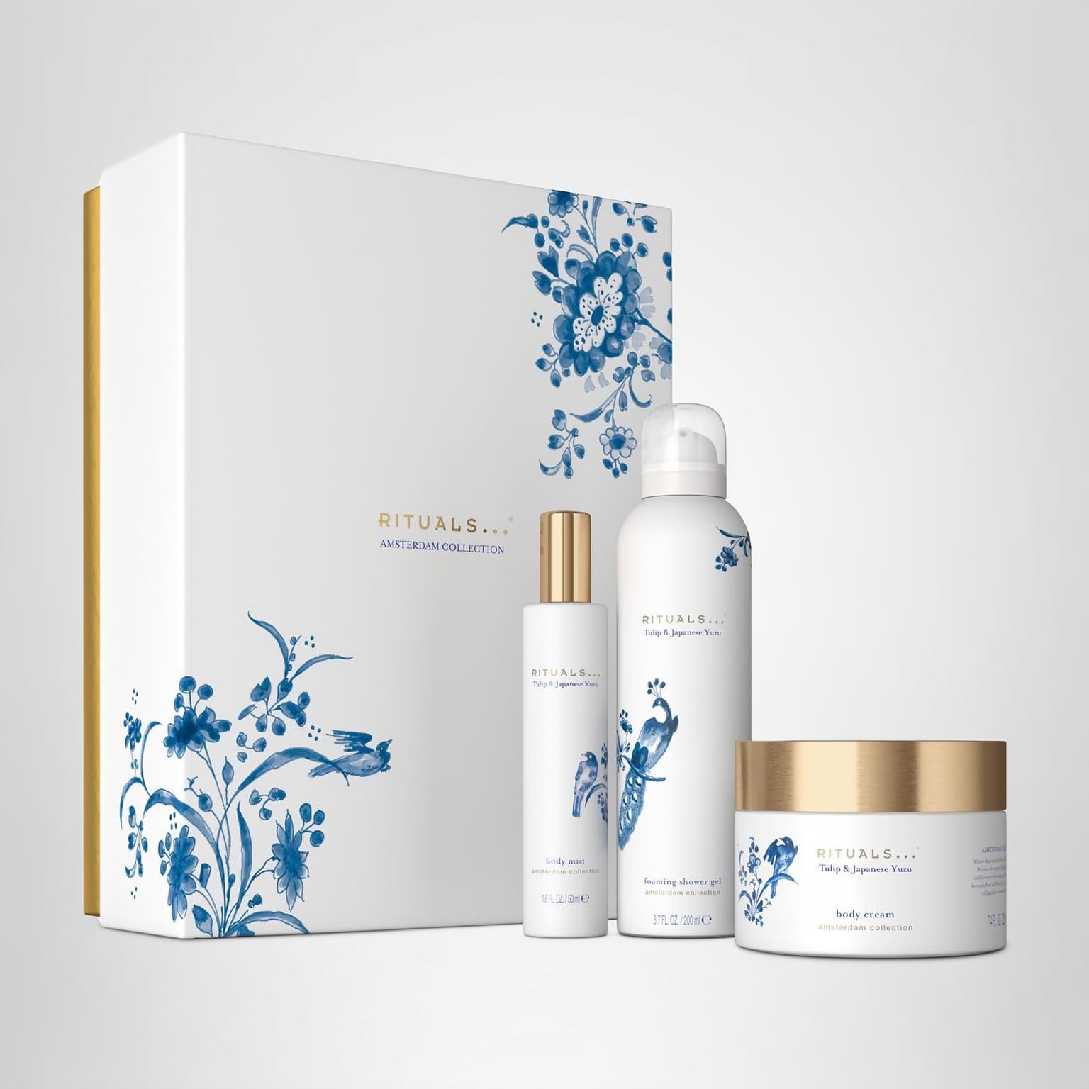 RITUALS チューリップ柚子の香りセット RITUALS Gift Set Amsterdam Collection L - Luxury Gift Box With 3