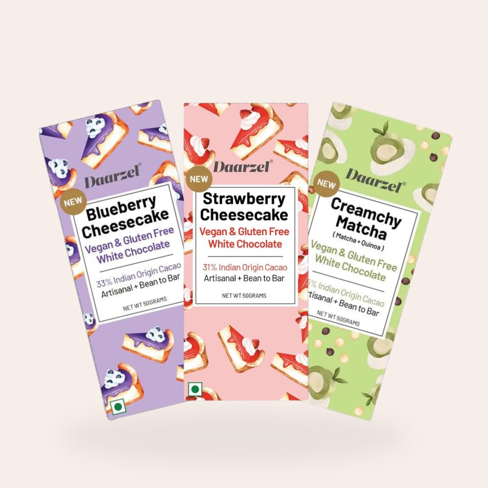 See full amazon price history chart for AMBRIONA Daarzel Vegan And Gluten Free White Chocolate With Combo Of Strawberry Cheesecake, Blueberry Cheesecake, Creamchy Matcha|Pack Of 3,150 Grams AMBRIONA Daarzel Vegan And Gluten Free White Chocolate With Combo Of Strawberry Cheesecake, Blueberry Cheesecake, Creamchy Matcha|Pack Of 3,150 Grams (B0C2V75QT5) Amazon Price History, Amazon Price Tracker