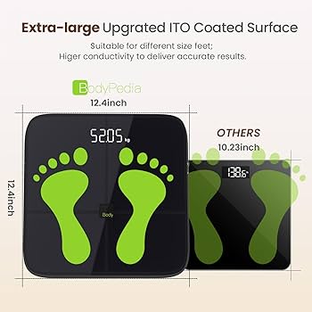 Amazon.com: BodyPedia 8-Electrode Smart Scale for Body