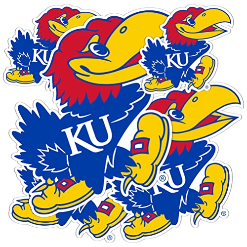Desert Cactus University of Kansas Sticker Jayhawks KU Vinyl Decals Laptop Water Bottle Car Scrapbook T3 (Type 3-2)
