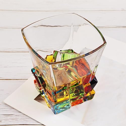 Miniatura 4 de Old Fashioned Glasses - Juego de 12 vasos de whisky de alta calidad de 10 onzas, vasos escoceses para bourbon y ron para amantes del whisky escocés,