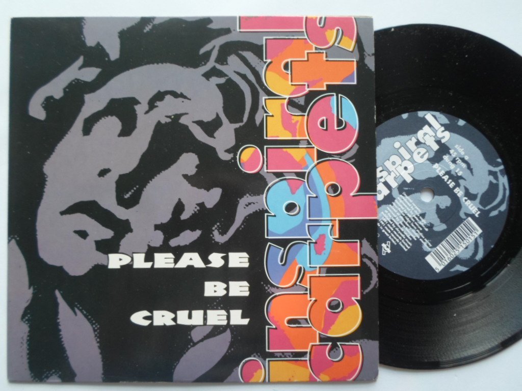 Inspiral Carpets Please Be Cruel 7" Mute DUNG15 EX/EX 1991 picture sleeve