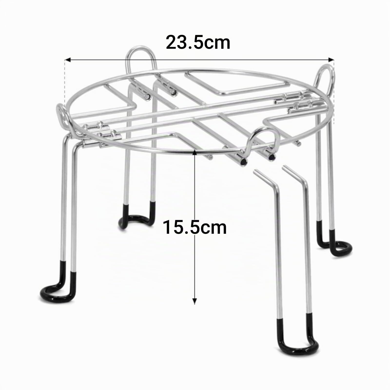 Support de Filtre à Eau Robuste en Acier Inoxydable pour Big, Travel, Royal avec Pieds Amovibles, 6 Pouces de Hauteur, 9 Pouces de Diamètre pour les Systèmes de Filtration
