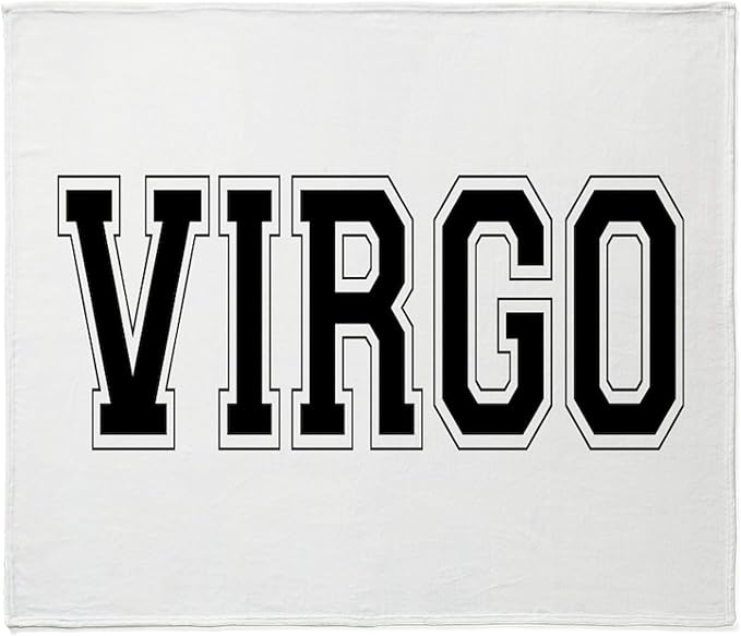 CafePress Virgo Throw Blanket Super Soft Fleece Plush Throw Blanket, 60