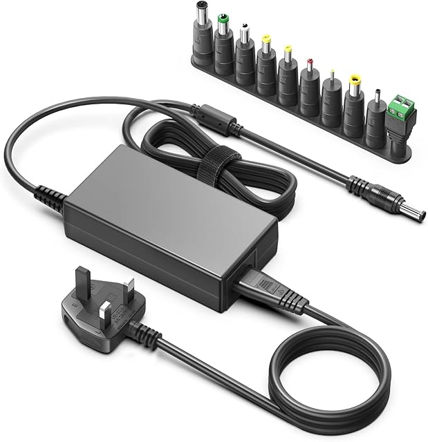 12V 5A 60W Power Supply Charger Switching Adaptor for Synology DiskStation DS218+ DS218J DS216J DS214 NAS drives Enclosure Humax HDR-1100S FVP-5000T HD Freesat JBL Partybox 310 200 300 &10 Connectors