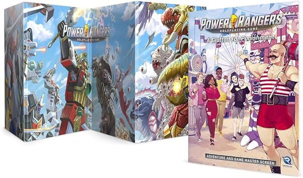 Renegade Game Studios Power Rangers RPG GM Screen & Game Masters Guide