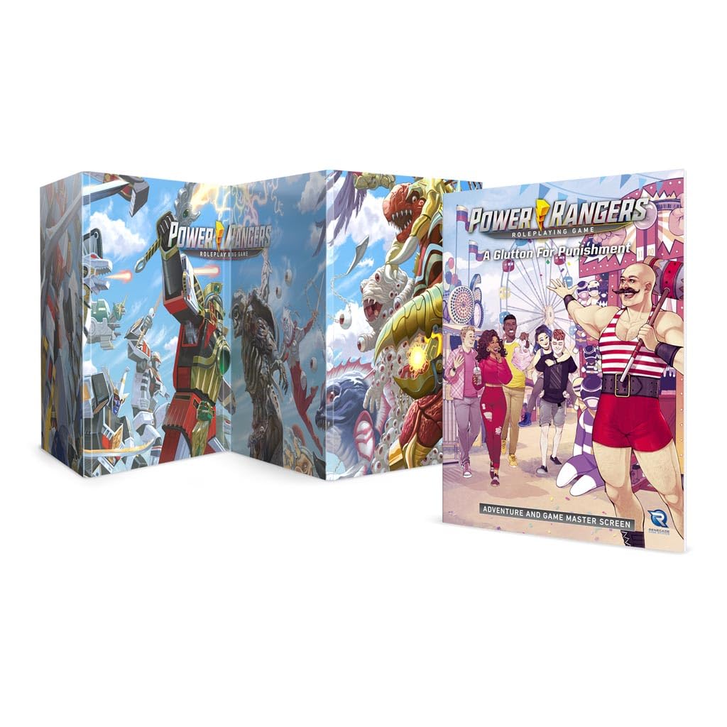 Renegade Game Studios Power Rangers RPG Glutton for Punishment GM Screen