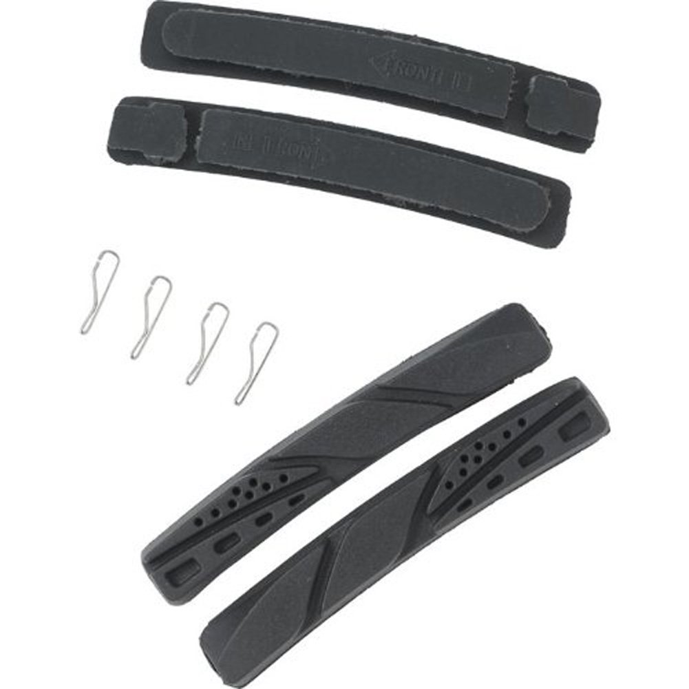 Aztec V-Type Insert Brake Blocks Standard, Pack of 2 Pairs