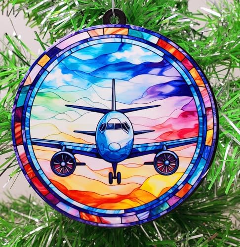 Generic Airplane Pilot Christmas Ornament image 2
