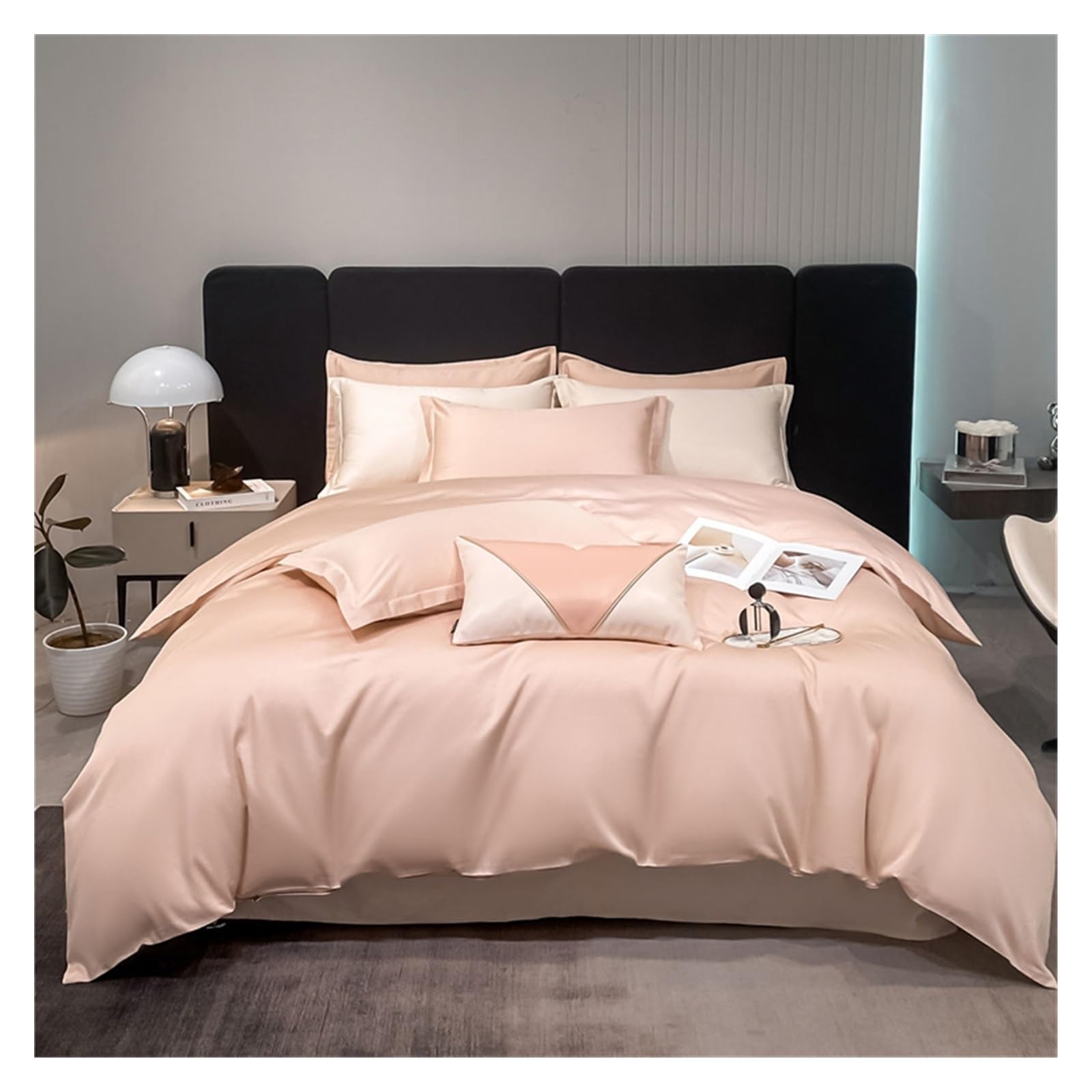 Housse de couette et taie d'oreiller de luxe pour des nuits sereines