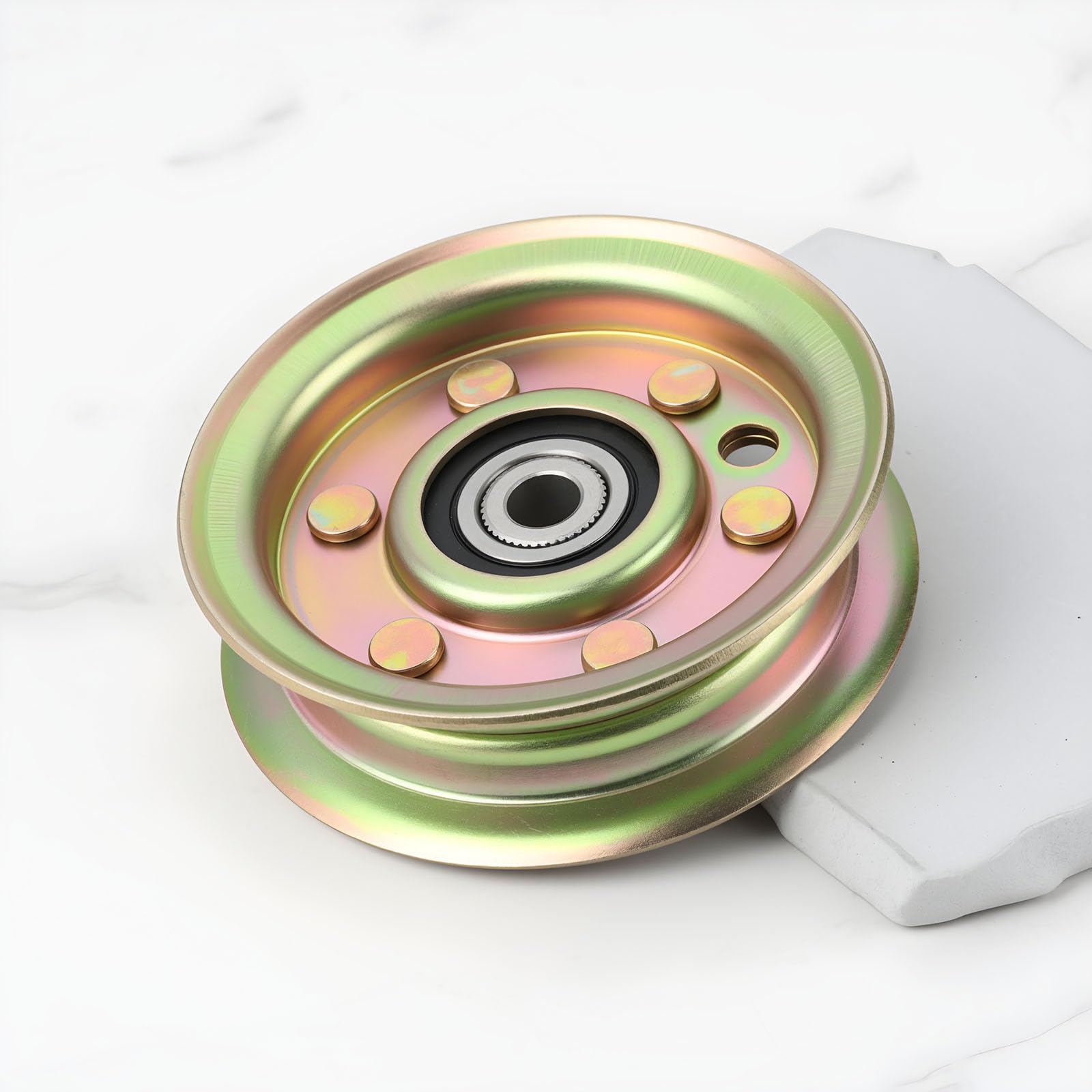 Poulie de renvoi pour tondeuse à gazon 532173438 compatible avec Husqvarna CT CTH GT GTH LT