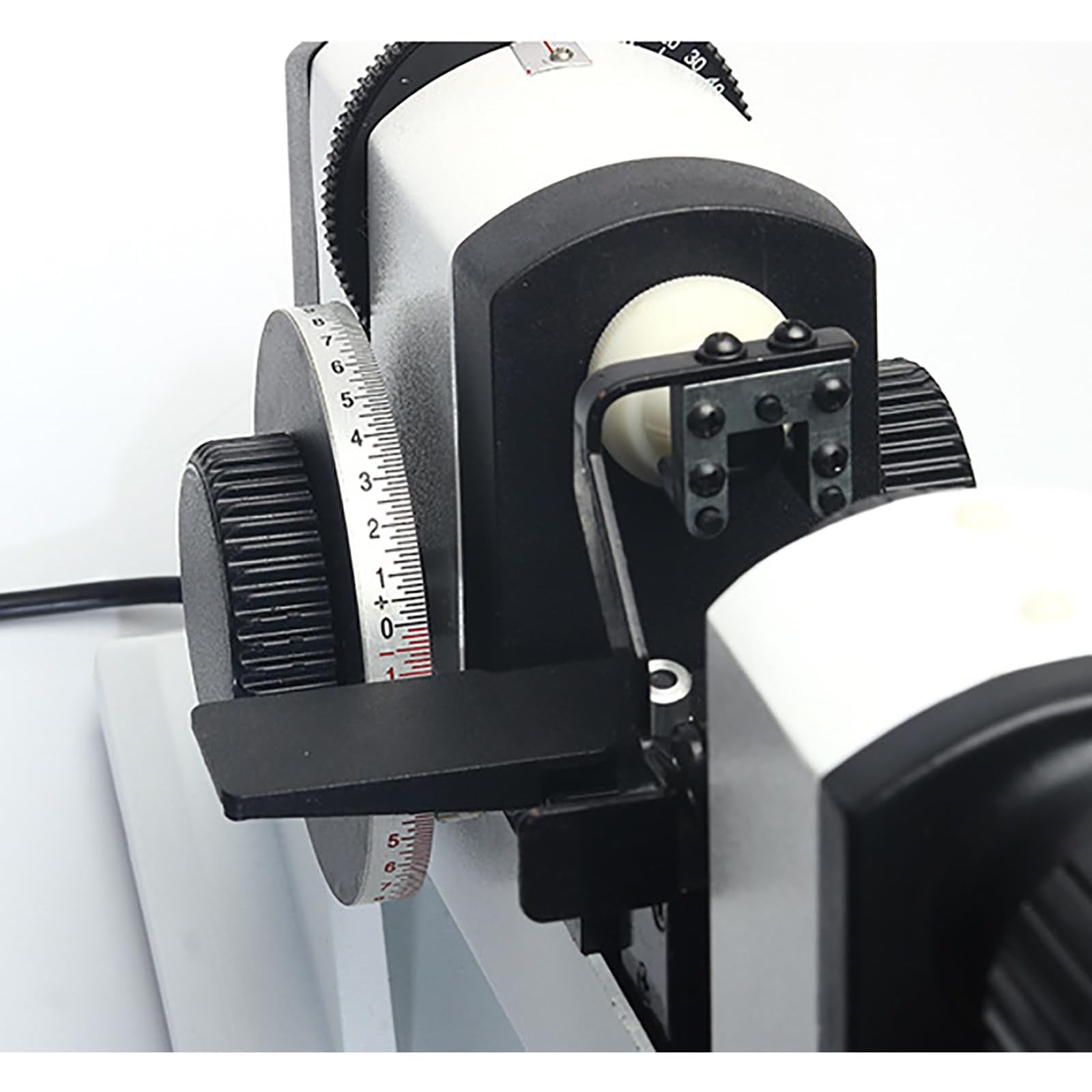 Ręczny obiektywomierz do obiektywu, obiektywometr optyczny do precyzyjnych pomiarów okularów, ręczny przyrząd do optometrii koła