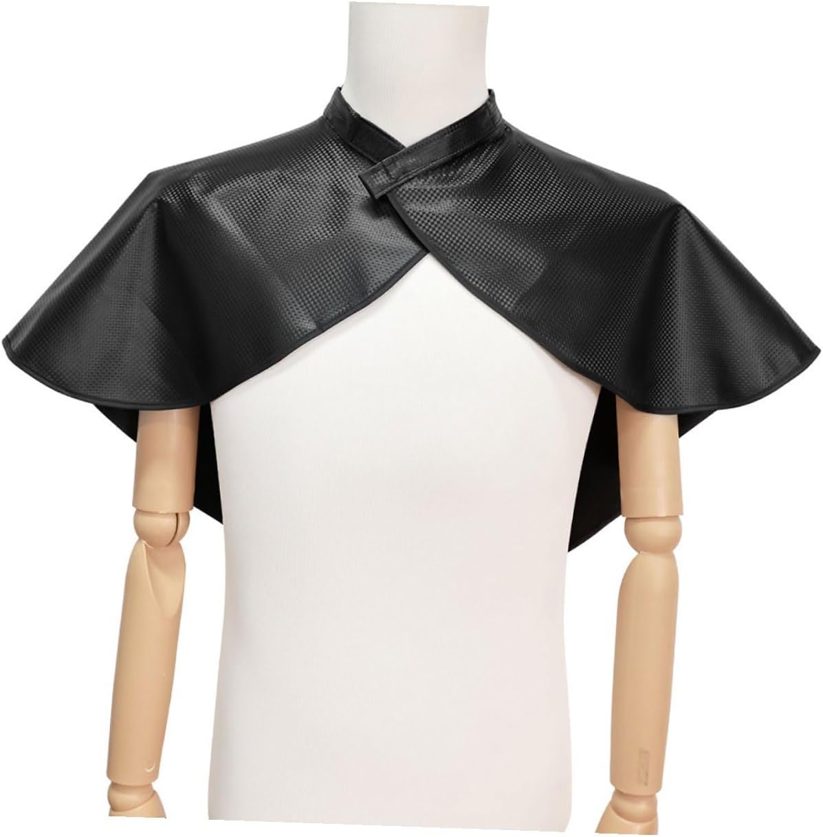 VICASKY Hair Cutting Cape 2pcs Black Salon Shampoo Capes for Adults Hairdresser Barber Styling Hair Coloring Dye Aprons for Home and Professional Use
