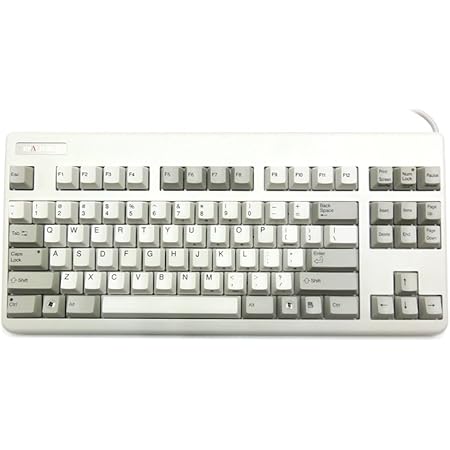 Realforce 87U Tenkeyless 55g (White/Gray)