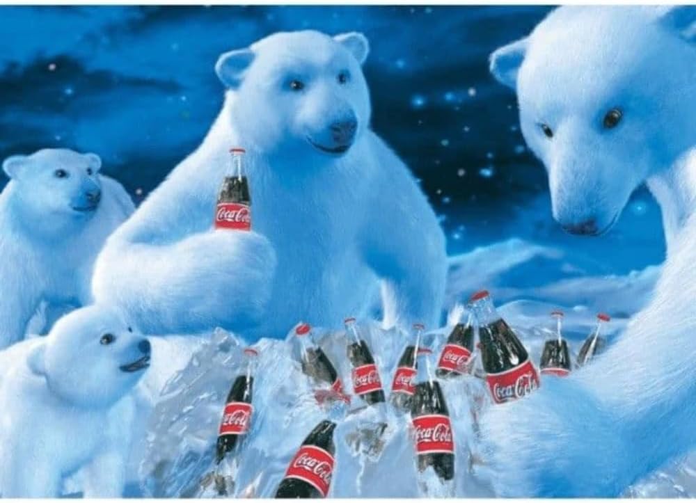 Schmidt Spiele 59913 Coca Cola Polar Bears Jigsaw Puzzle 1000 Piece