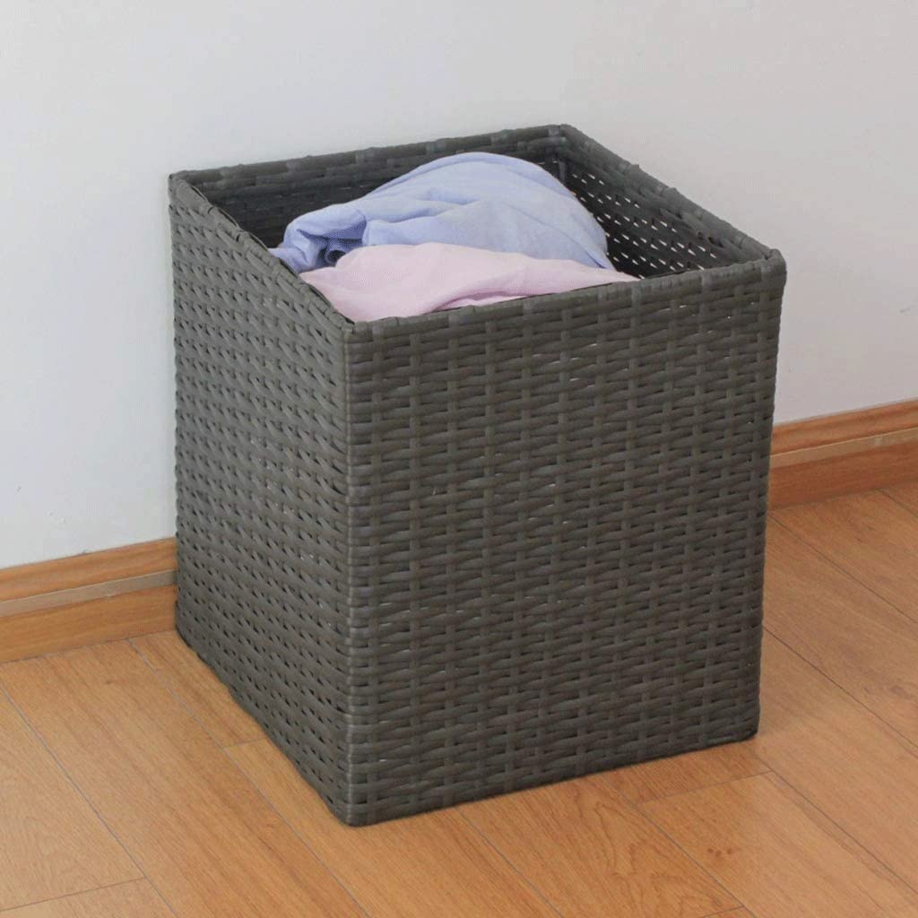Papelera de Interior, Cesta para Cocina, Papelera, Ropa Gris, Almacenamiento, baño, casa, Oficina, Papelera y contenedor de Reciclaje